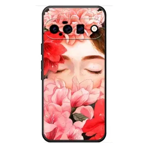 Чехлы (ART) Цветы на Google Pixel 11 (VPrint) (Очі в квітах)