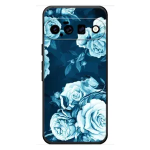 Чехлы (ART) Цветы на Google Pixel 11 (VPrint) (Блактині бутони)