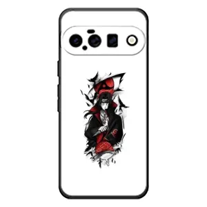 Чехлы на тему: Итачи Учиха для Google Pixel 11 (AlphaPrint) (Итачи с атрибутами)