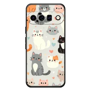 Чехол с принтом «Коллаж котов» для Google Pixel 11