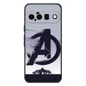 Чехлы с героями Марвел Google Pixel 11 (VPrint) (Команда А)