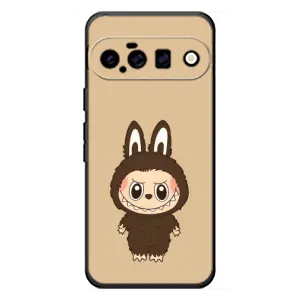Чехол с Лабубу на Google Pixel 11 (Bored Ape в красном)