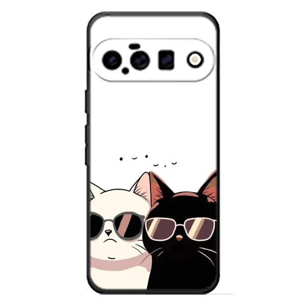 Чехол с принтом «Коты в очках» для Google Pixel 11