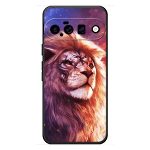 Чехол со Львом для Google Pixel 11 (VPrint) (Красочный Лев)
