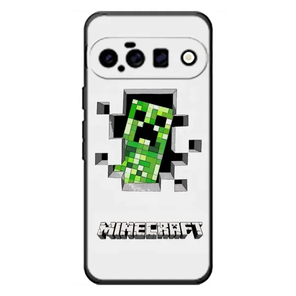 Чехол с принтом «крипер Майнкрафт» для Google Pixel 11 Чехол с принтом «крипер Майнкрафт» для Google Pixel 11