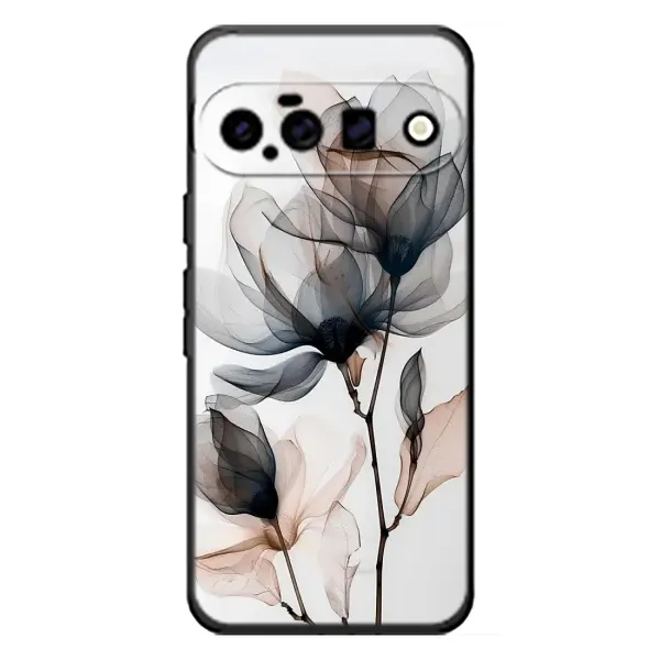 Чехол с принтом «Цветы на белом» для Google Pixel 11 Чехол с принтом «Цветы на белом» для Google Pixel 11