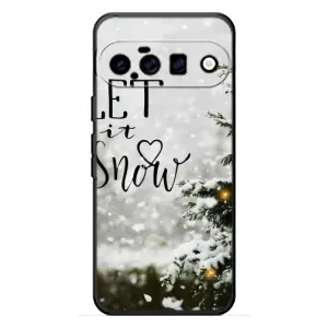 Новогодние, Праздничные Чехлы для Google Pixel 11 - 2024 год (Let it snow)