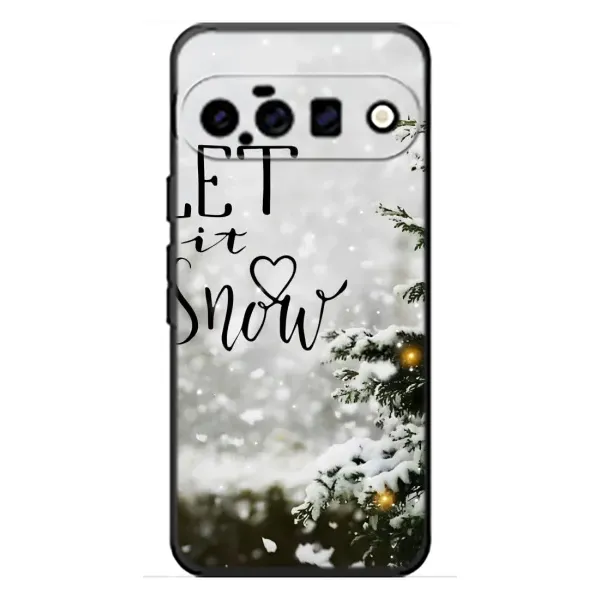 Чехол с принтом «Let it snow» для Google Pixel 11 Чехол с принтом «Let it snow» для Google Pixel 11