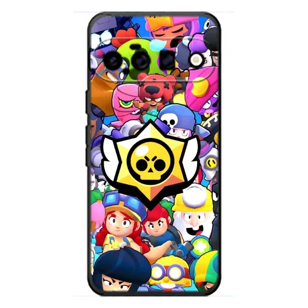 Чехол с принтом «Лого Brawl Stars» для Google Pixel 11 Чехол с принтом «Лого Brawl Stars» для Google Pixel 11