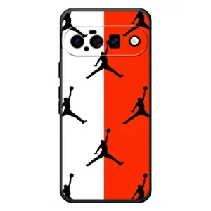 Чехлы для Google Pixel 11 - с картинкой JORDAN (AlphaPrint) (Лого Джордан)