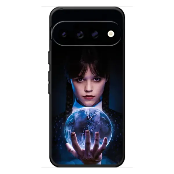 Чехол с принтом «Магическая сфера Уэнздей» для Google Pixel 11 Чехол с принтом «Магическая сфера Уэнздей» для Google Pixel 11