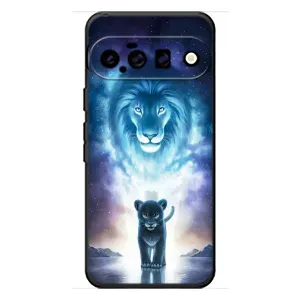 Чехол со Львом для Google Pixel 11 (VPrint) (Маленький лев)