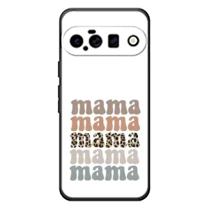Чехлы для мамы на Google Pixel 11 (Текстовый коллаж мама)