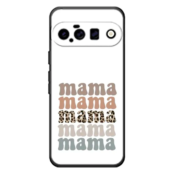 Чехол с принтом «Текстовый коллаж мама» для Google Pixel 11