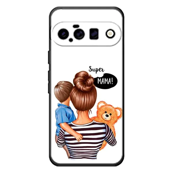 Чехол с принтом «Мама с сыном» для Google Pixel 11 Чехол с принтом «Мама с сыном» для Google Pixel 11