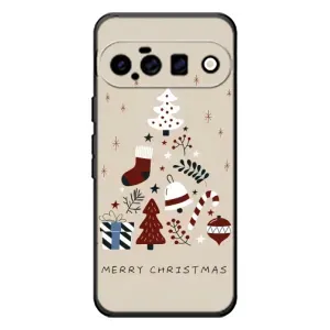 Рождественские, Праздничные Чехлы для Гугл Пиксель 11 (Merry Christmas)
