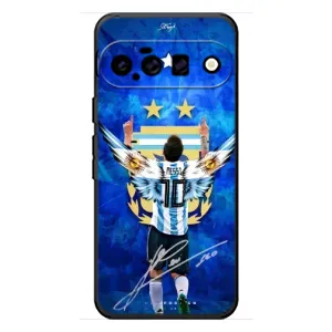 Чехлы для Google Pixel 11 (Leo чемпион) (AlphaPrint) (Месси сборная)