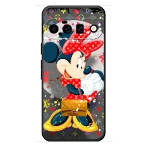 Чехол Disney Mouse Google Pixel 11 (PREMIUMPrint) (Minni с бантиком)
