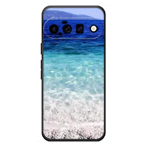 Силиконовый чехол с КАРТИНКАМИ лето для Google Pixel 11 (AlphaPrint) (Море)