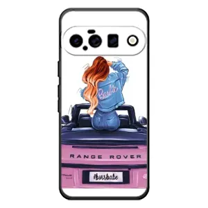 Чехол с печатью для Google Pixel 11 - (Мода) (AlphaPrint) (На машине)