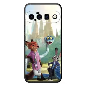 Чехол Зоотрополіс на Google Pixel 11 (Герои мультфильма Зверополис)