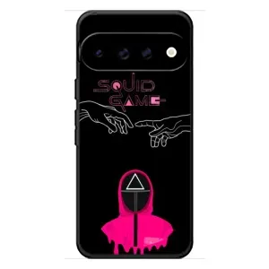 Чехол Гра в кальмара для Google Pixel 11 (Минимализм Игра кальмара)