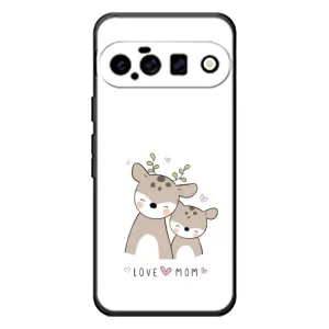 Чехлы для мамы на Google Pixel 11 (Оленята мама и малыш)