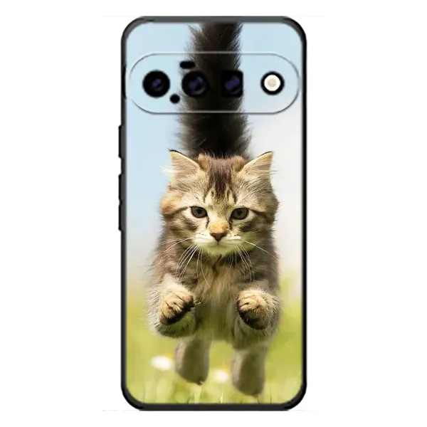 Чехол с принтом «Прыжок кота» для Google Pixel 11 Чехол с принтом «Прыжок кота» для Google Pixel 11