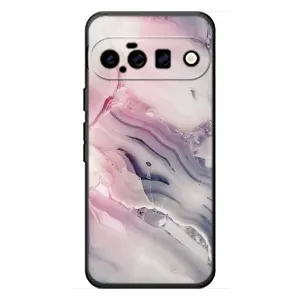 Мраморный чехол на Google Pixel 11 (VPrint) (Пурпурный Мрамор)