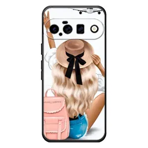 Чехол с печатью для Google Pixel 11 - (Мода) (AlphaPrint) (Путешествие)