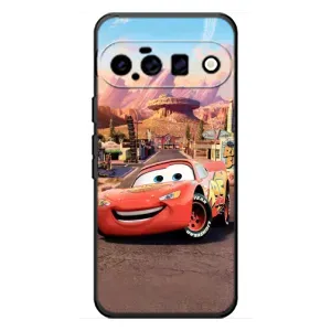 Силиконовый чехол Маквин для Google Pixel 11 (Радиаторный Спрингс Маквин)