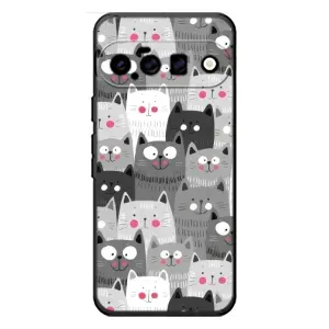Чехлы с Котиками для Google Pixel 11 (VPrint) (Рисованные котики)