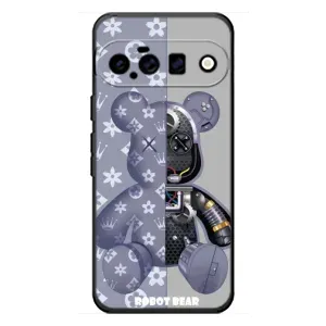 Крутые Чехлы Луи Виттон для Google Pixel 11 (AlphaPrint) (Робот Мишка)