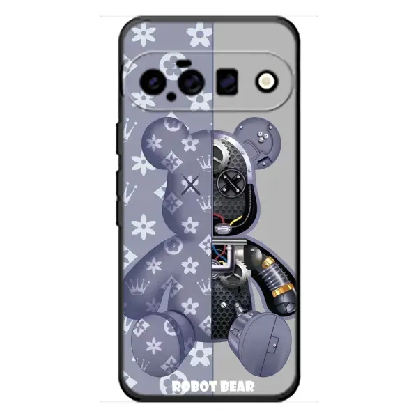 Чехол с принтом «Робот Мишка» для Google Pixel 11 Чехол с принтом «Робот Мишка» для Google Pixel 11