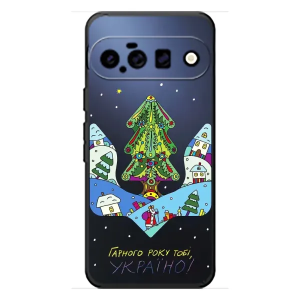 Чехол с принтом «Рождественский герб» для Google Pixel 11 Чехол с принтом «Рождественский герб» для Google Pixel 11