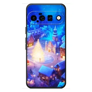 Рождественские Чехлы для Google Pixel 11 (VPrint) (Рождественский город)