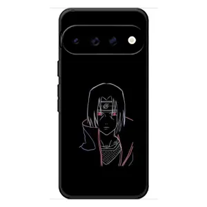 Чехлы на тему: Итачи Учиха для Google Pixel 11 (AlphaPrint) (силуэт Итачи)
