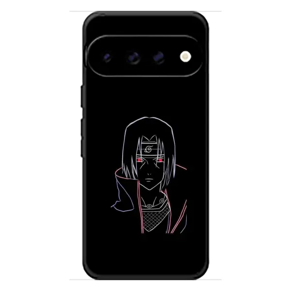 Чехол с принтом «силуэт Итачи» для Google Pixel 11 Чехол с принтом «силуэт Итачи» для Google Pixel 11