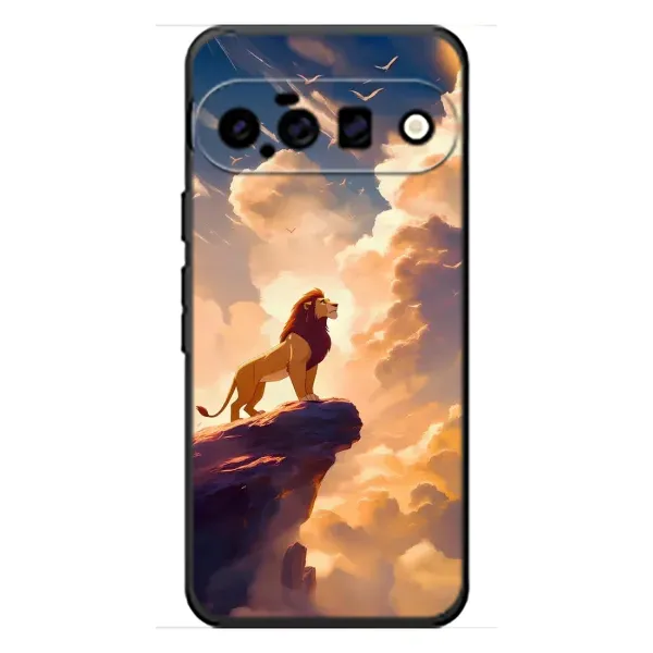 Чехол с принтом «Симба на скале» для Google Pixel 11 Чехол с принтом «Симба на скале» для Google Pixel 11