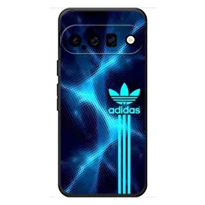 Чехлы Адидас для Google Pixel 11 (AlphaPrint) (Синий Адидас)
