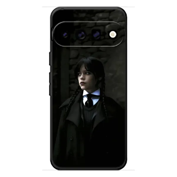 Чехол с принтом «Темный стиль Уэнздей» для Google Pixel 11 Чехол с принтом «Темный стиль Уэнздей» для Google Pixel 11