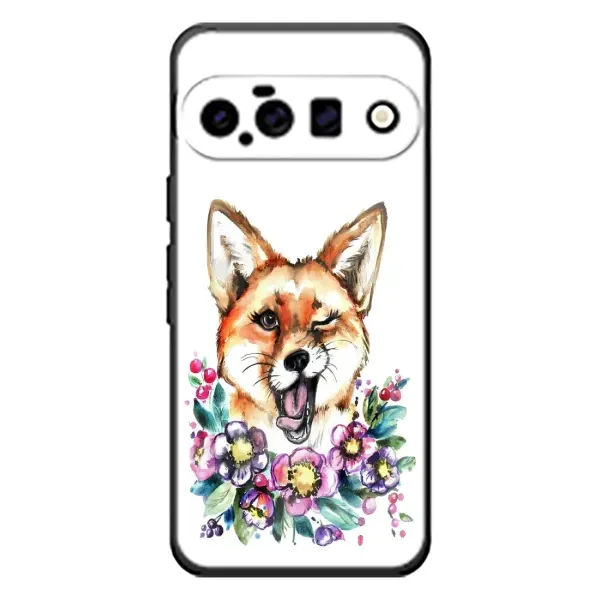 Чехол с принтом «Веселая лисичка» для Google Pixel 11 Чехол с принтом «Веселая лисичка» для Google Pixel 11
