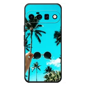Силиконовый чехол с КАРТИНКАМИ лето для Google Pixel 11 (AlphaPrint) (Взгляд лето)
