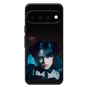 Чехлы Венсдей на Google Pixel 11 Уэнсдей (AlphaPrint) (взгляд Уэнздей)