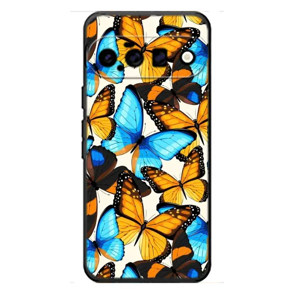 Чехол с принтом «Яркие бабочки» для Google Pixel 11 Чехол с принтом «Яркие бабочки» для Google Pixel 11