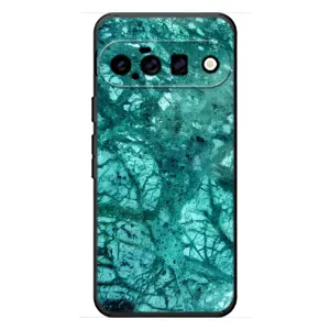 Мраморный чехол на Google Pixel 11 (VPrint) (Зеленый мрамор)