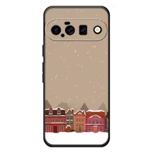 Новогодние, Праздничные Чехлы для Google Pixel 11 - 2024 год (Зимний город)