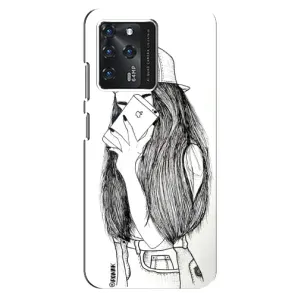 Чохол з принтом «Фото дівчини» для Google Pixel 2 XL