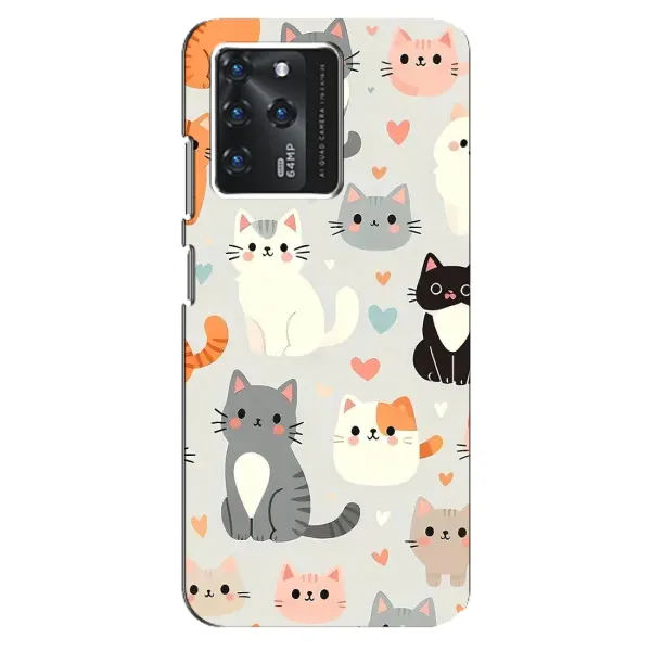 Чохол з принтом «Колаж котів» для Google Pixel 2 XL