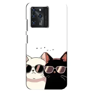 Чохол з принтом «Коти в окулярах» для Google Pixel 2 XL